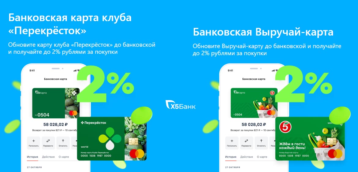 В России появился финансовый проект «Х5 Банк»